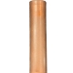 4-6" Solid Copper Medium Base Sleeve (Raw or Aged Copper)